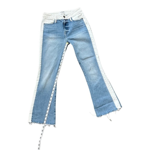 FRAME Le Crop Mini Boot Jeans Color- Block - Picture 5 of 16